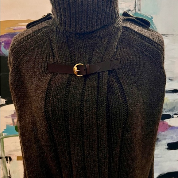 Gucci camel cape- turtleneck - Picture 3 of 10